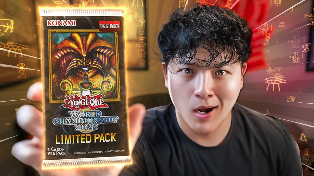 I OPENED the NEW EXCLUSIVE Yu-Gi-Oh! 2025 World Championship Packs!