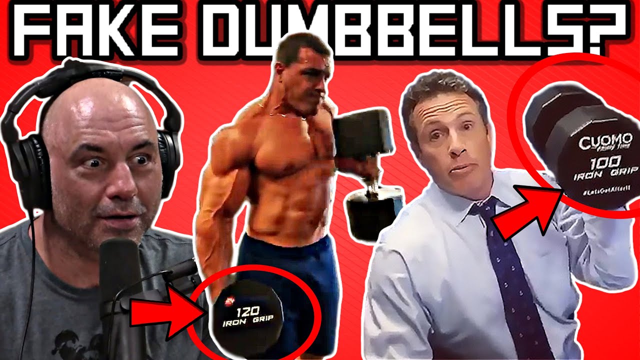 Is Joe Rogan WRONG About Fake Weights Controversy? Brad Castleberry and Chris Cuomo's Fake Dumbbells