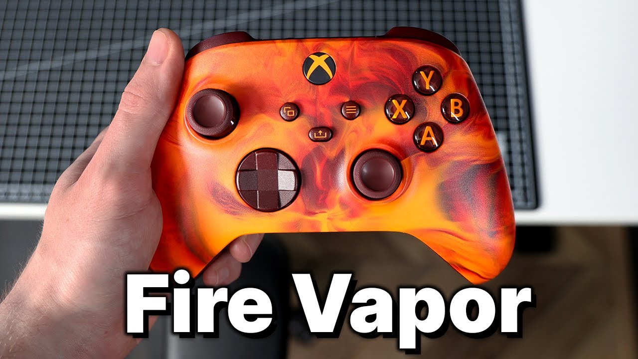 NEW Xbox Fire Vapor Wireless Controller Special Edition