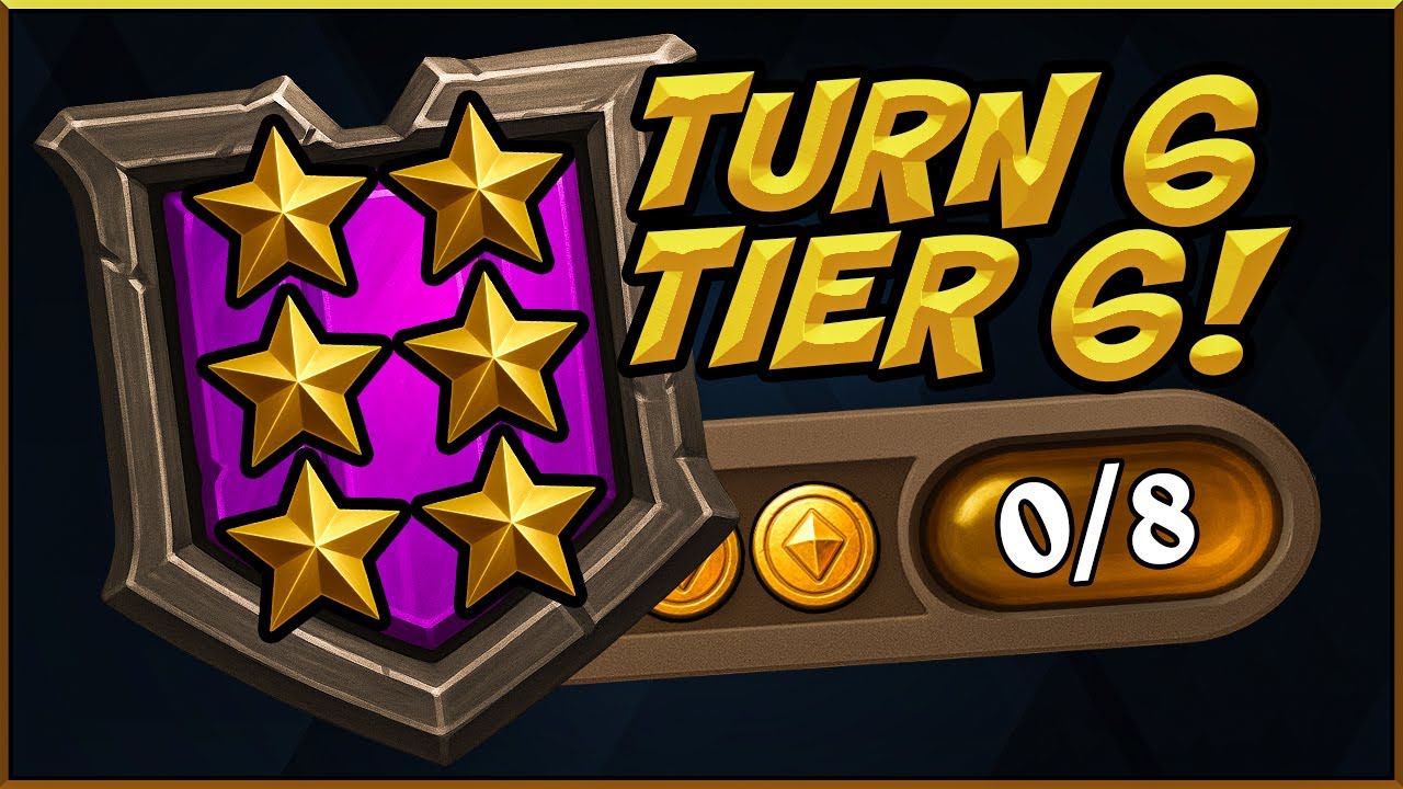 TIER 6 ON TURN 6! | Hearthstone Battlegrounds