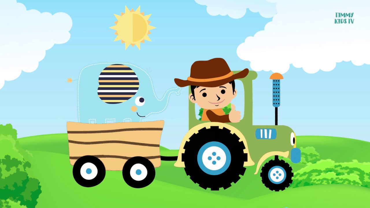 Timmy KIDS TV, PRAVLJICA ZA LAHKO NOČ, Zeleni traktor in slon