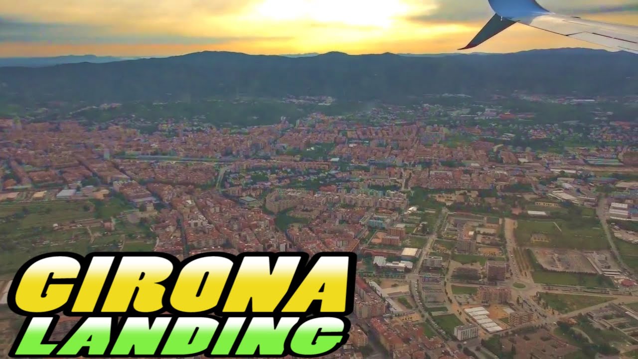GIRONA LANDING - Costa Brava Airport (4k)