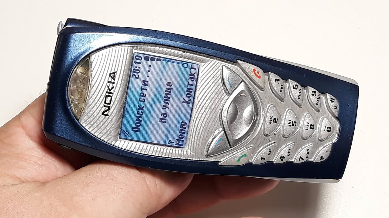 Телефон CDMA Nokia 3587i Капсула времени из Германии 2004 года на русском языке