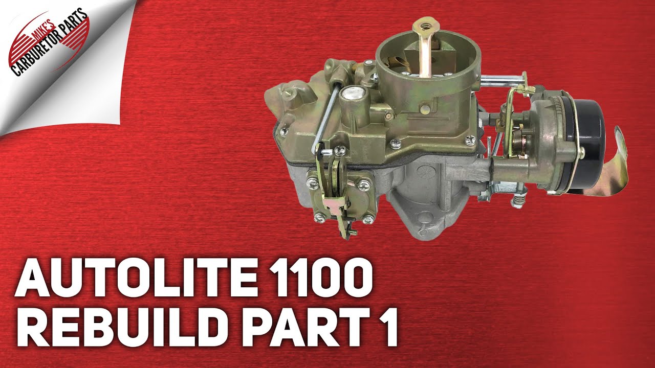 Autolite 1100 Carburetor Rebuild - Part 1 Teardown