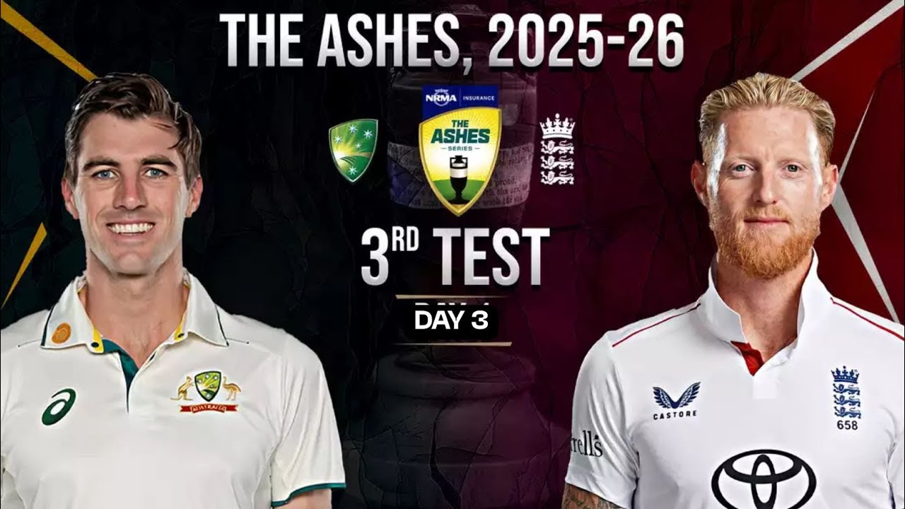 The Ashes Series | Australia vs England 3rd Test Day 3 | Australian Team Unstoppable