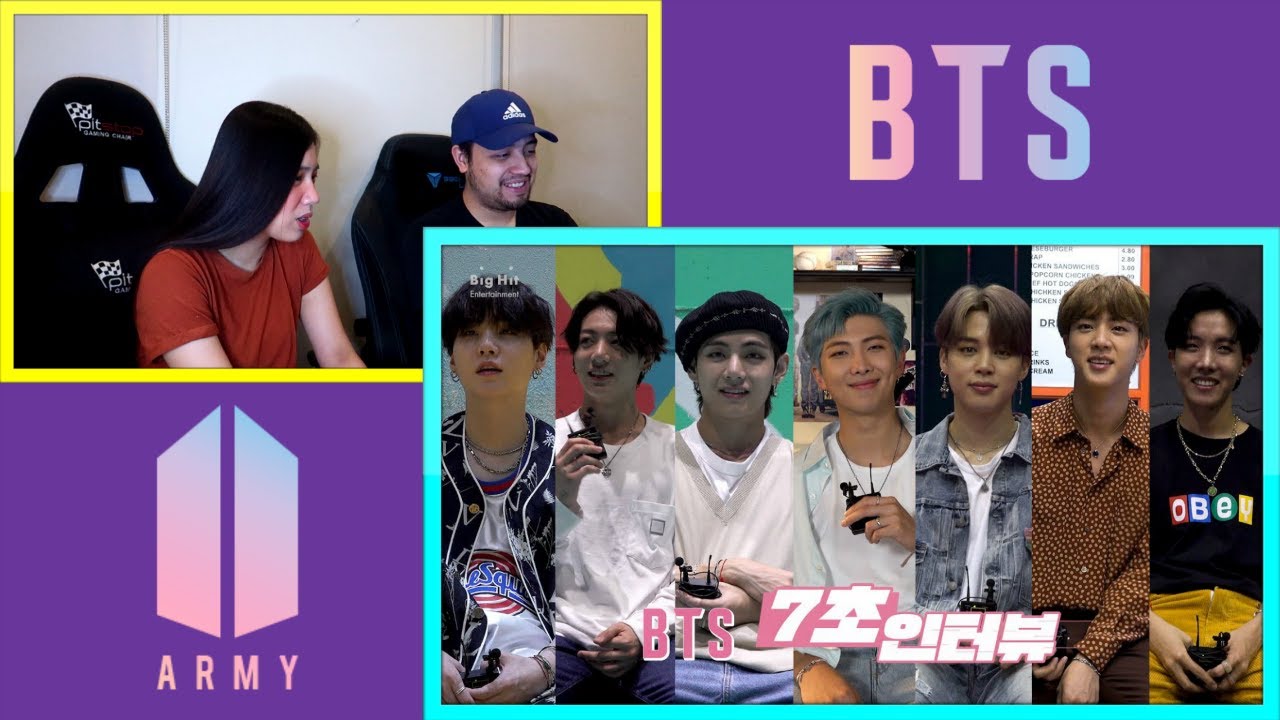 Vlog #238 | COUPLE REACTS TO #BTS 