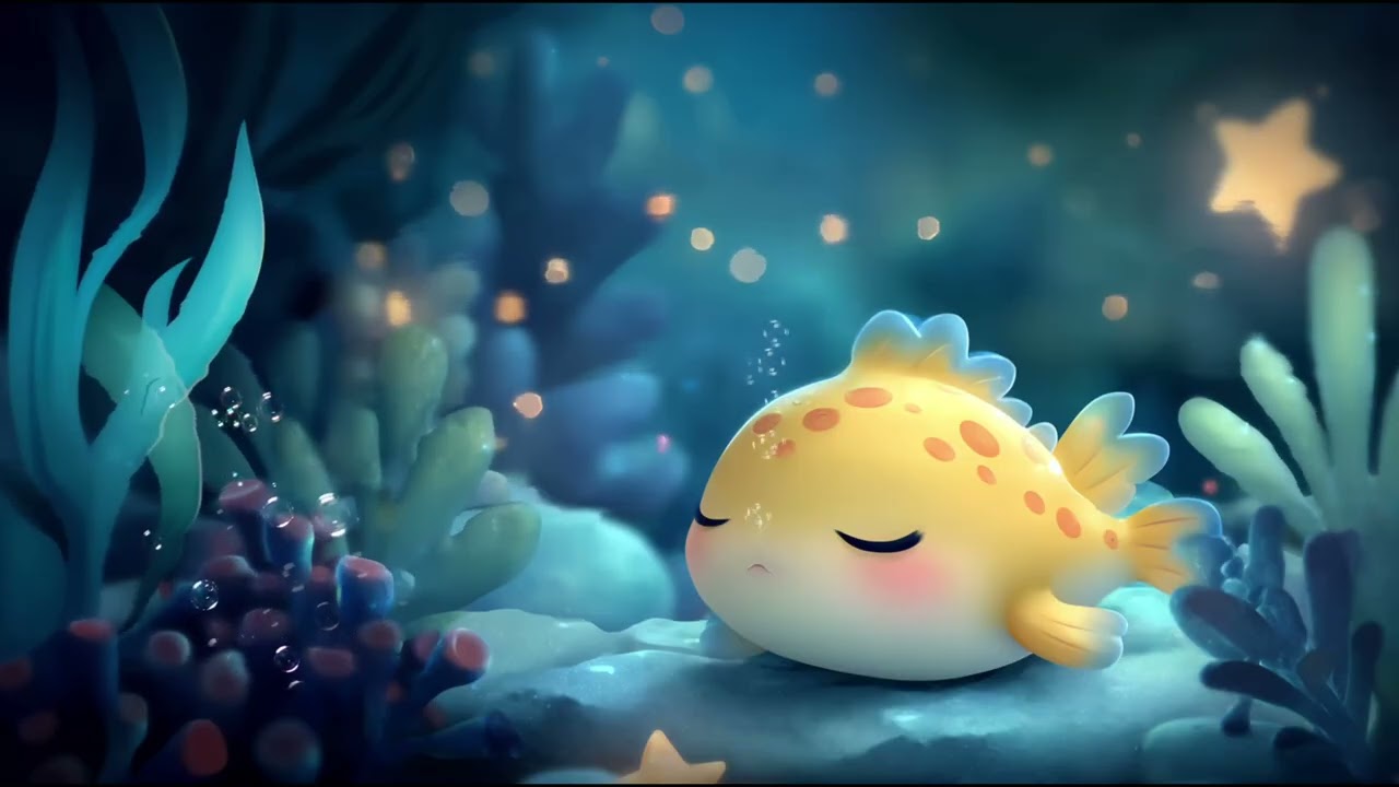♫ BABY SLEEP MUSIC and WATER SOUNDS ♫ The SWEETEST Lullaby EVER ♫ Fall Asleep in Under 20 Minutes