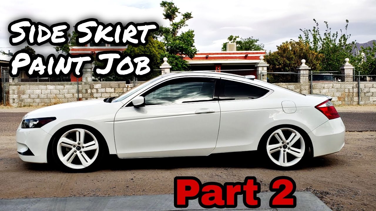 Painting My Side Skirts At Home Part 2!