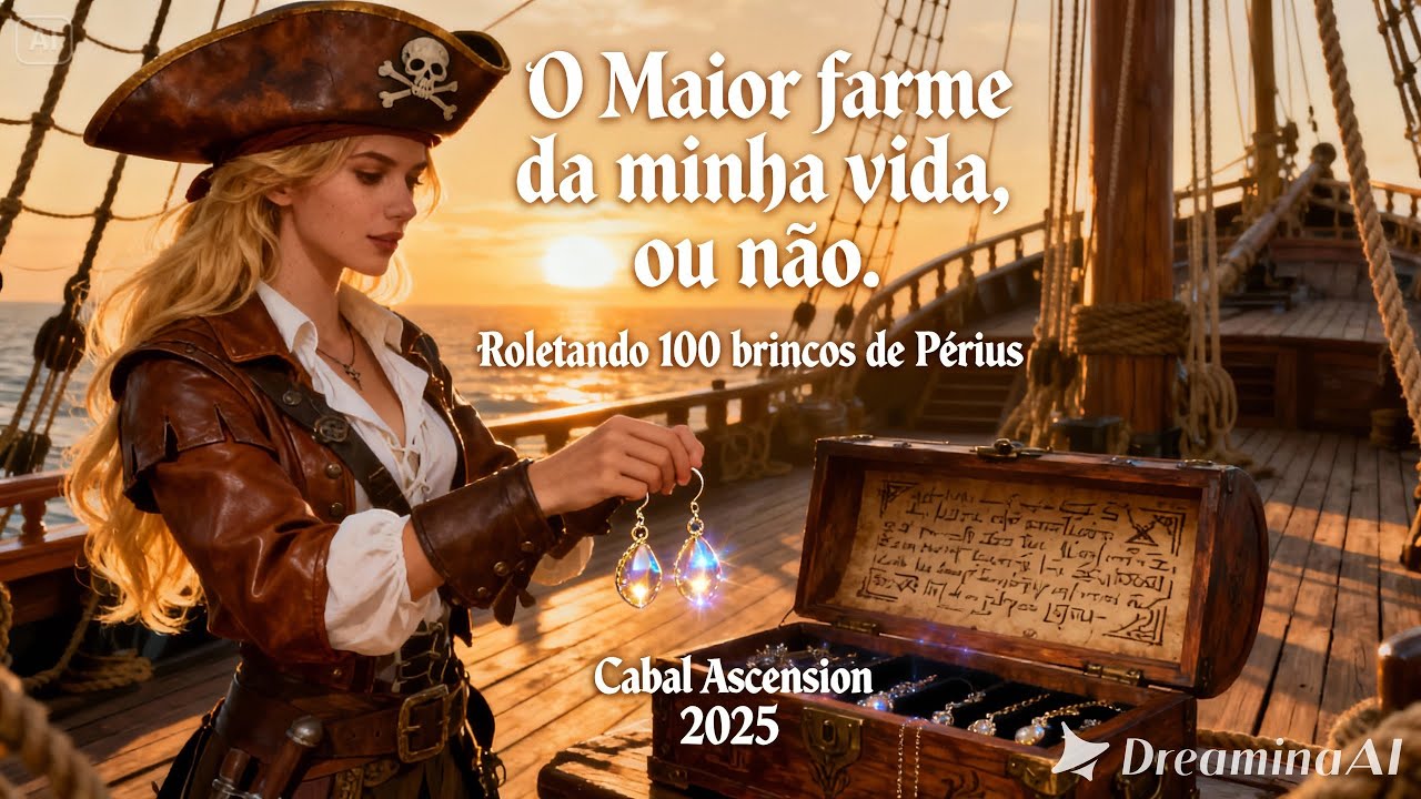 Roletando 100 brincos do Périus.