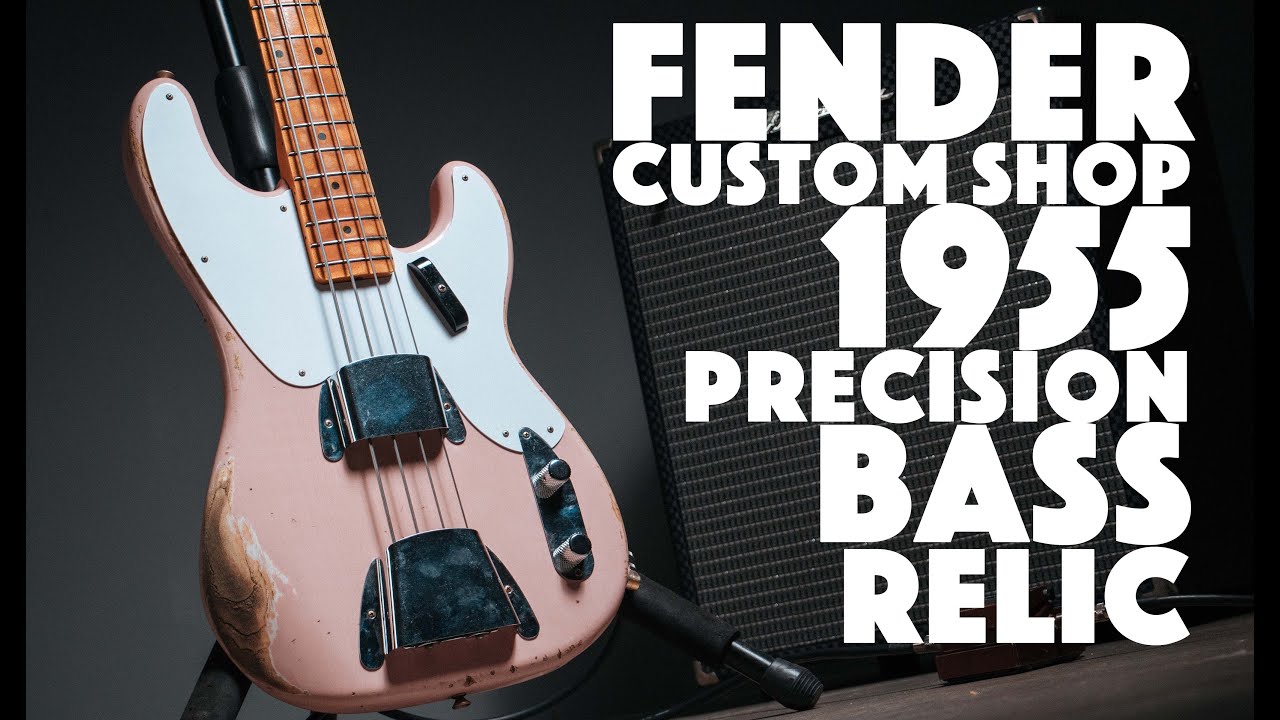 Fender Custom Shop 1955  Relic Precision Bass