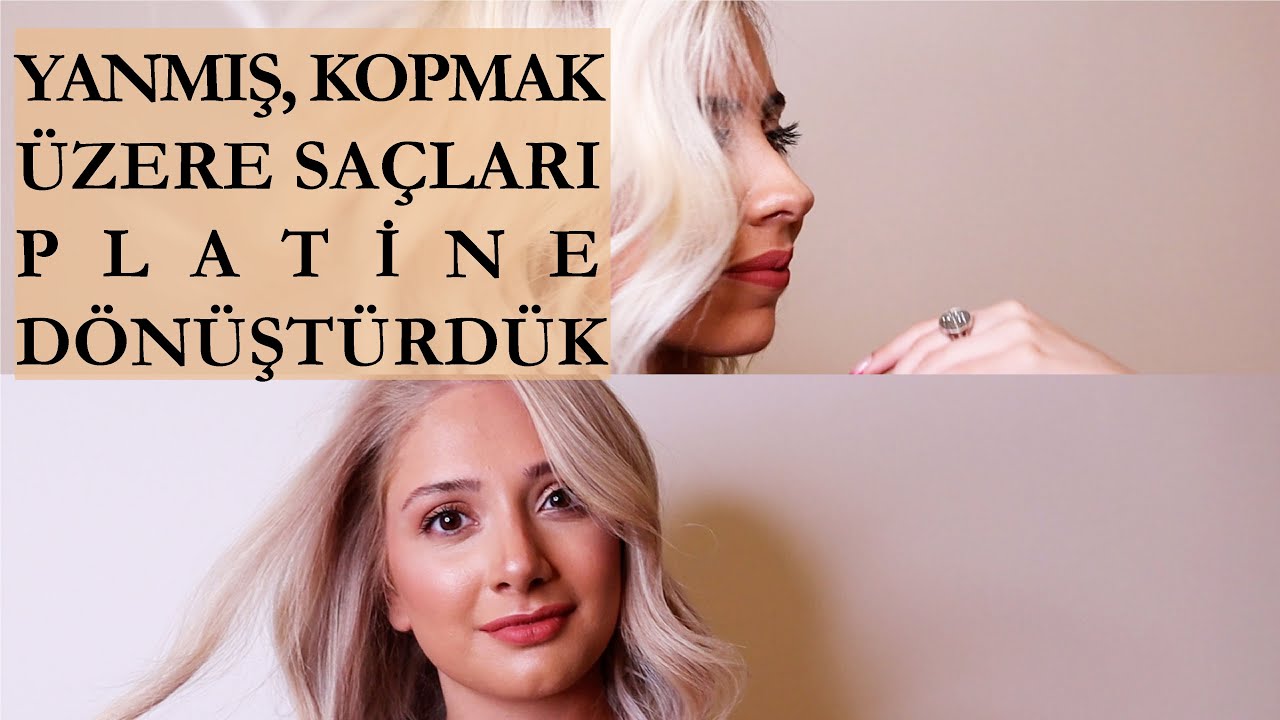 YANMIŞ, KOPMAK ÜZERE SAÇLARI PLATİNE DÖNÜŞTÜRDÜK  | TOPRAK ŞEKER