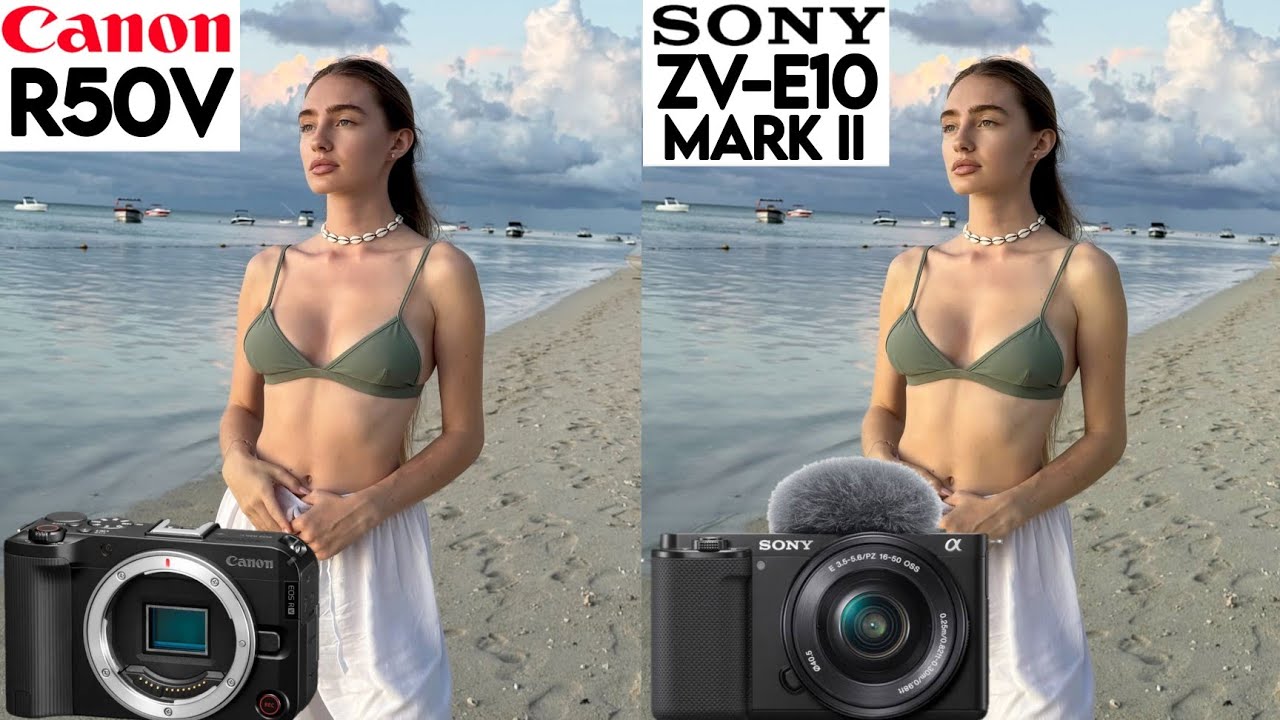 Canon Eos R50V VS Sony ZV-E10 Mark II Camera Test