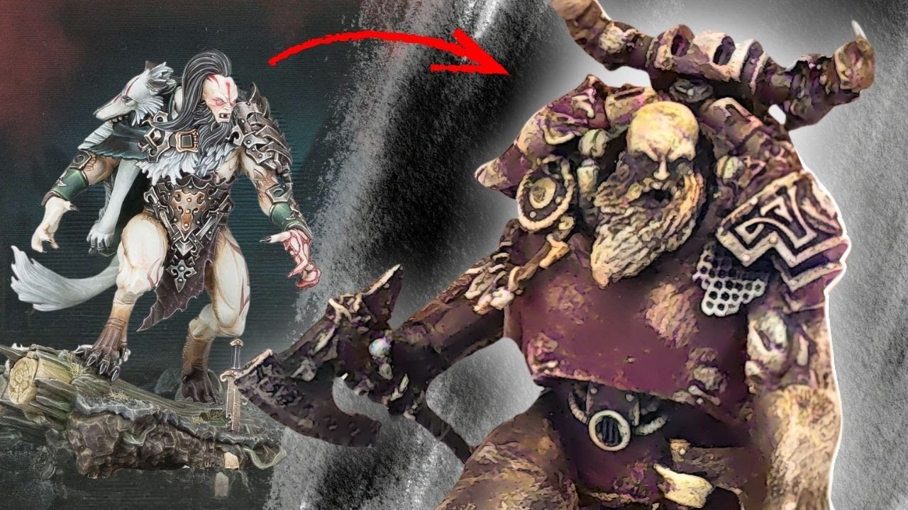 Китбей лорда ВУЛЬФЕНОВ (конверсия Warhammer 40k Space Wolves)