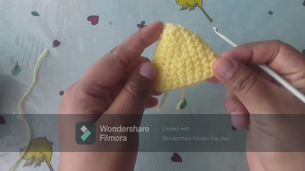 Picos de dinosaurio a crochet #2