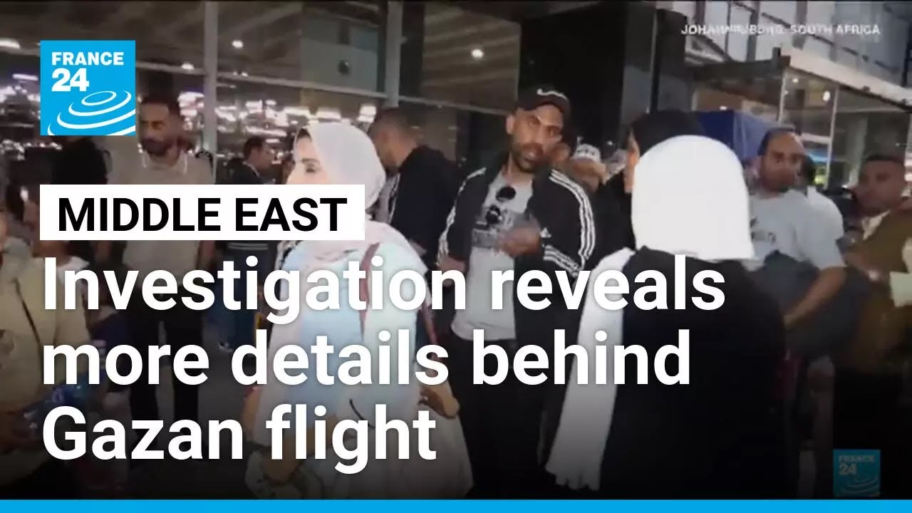 Investigation reveals Al Majd Europe’s role in sudden Gaza evacation to South Africa • FRANCE 24