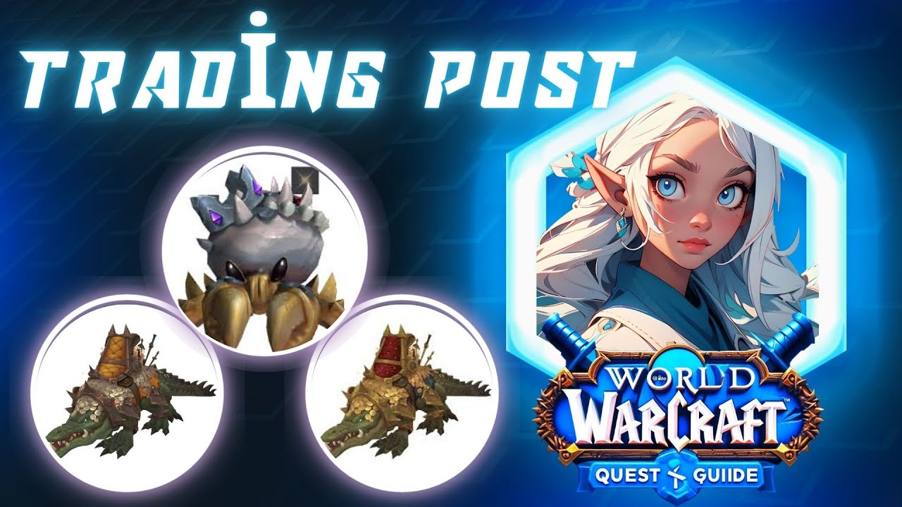 Trading Post Items in September 2024 | Keg Leg's Radiant Crocolisk | Plunderlord's Golden Crocolisk