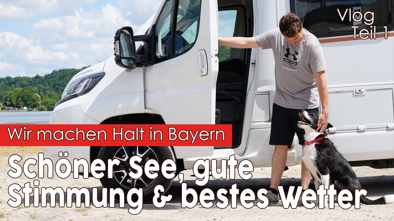 BAYERN🤩See-Tipp➡️Da bleiben wir LÄNGER☀️ Camping am Brombachsee / VLOG