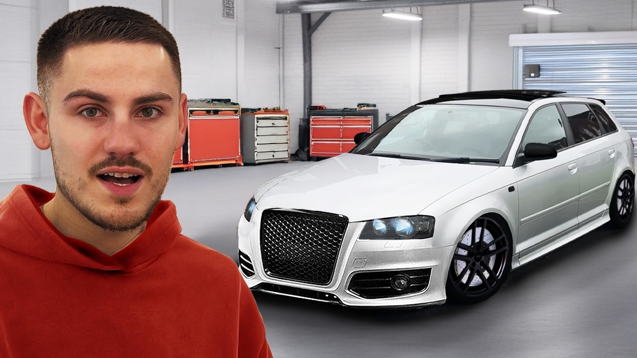 Превращаю свою ДЕШЕВУЮ, БРОШЕННУЮ Audi в БЮДЖЕТНУЮ RS3!!!