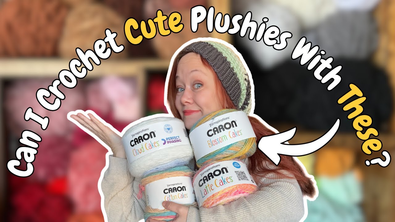 Пробую четыре пирожных Caron для амигуруми (неужели я нашла новый фаворит!?)