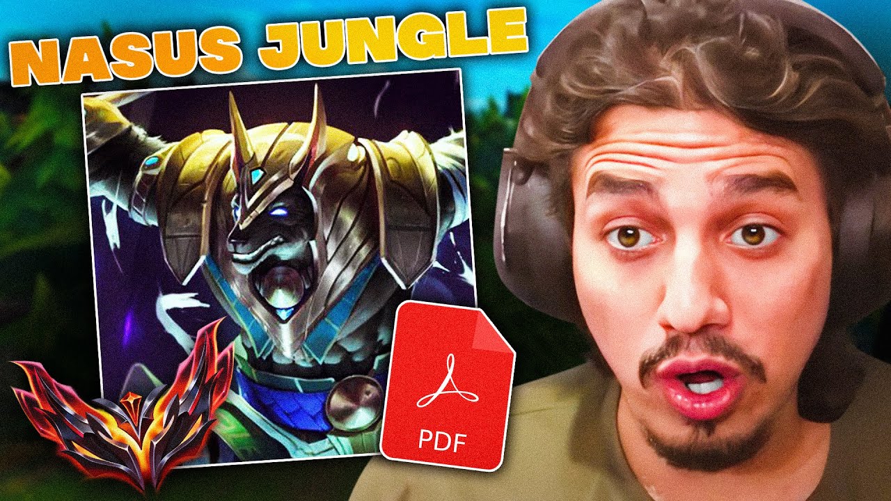 A CI&Ecirc;NCIA DO GR&Atilde;O-MESTRE NASUS JUNGLE &Eacute; A MAIS DIVERTIDA!