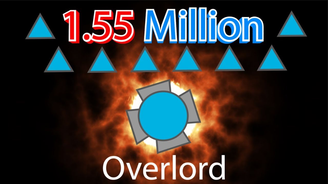 Diep.io – Overlord Slaughter | 2-Team - 1.55 Million