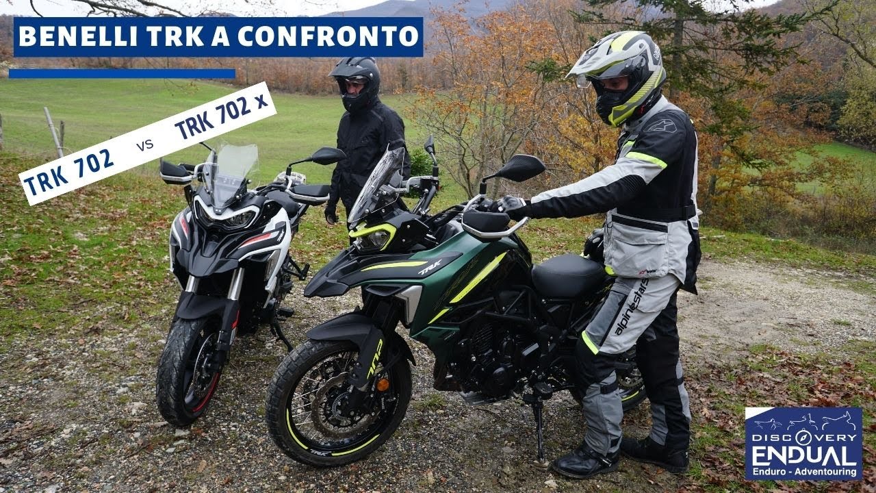 Benelli TRK 702 e TRK 702 X a confronto