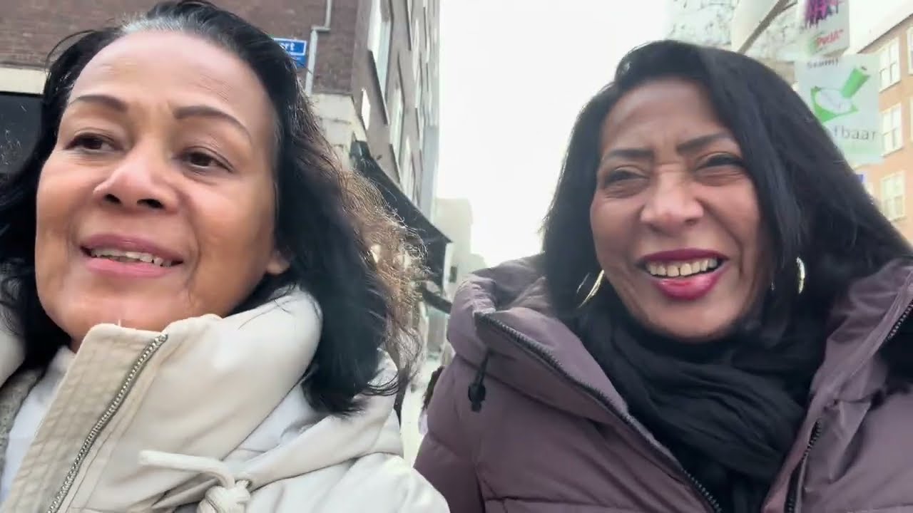 11-3-2026 นัดเพื่อนคนบลาซิล👩‍❤️‍👩👭ไปเดินเล่นในเมือง Rotterdam แวะทาน🍲🍜เตี๋ยวเวียดนาม❤️😘