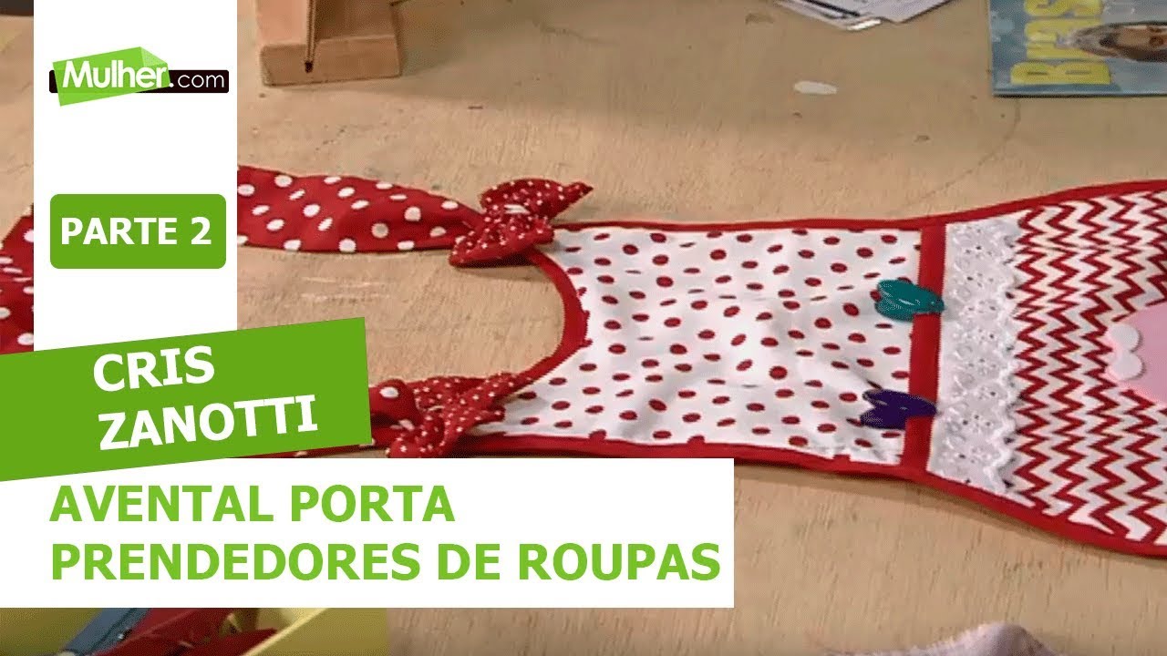 Avental porta prendedores de roupas - Cris Zanotti - 14/05/2019 P2