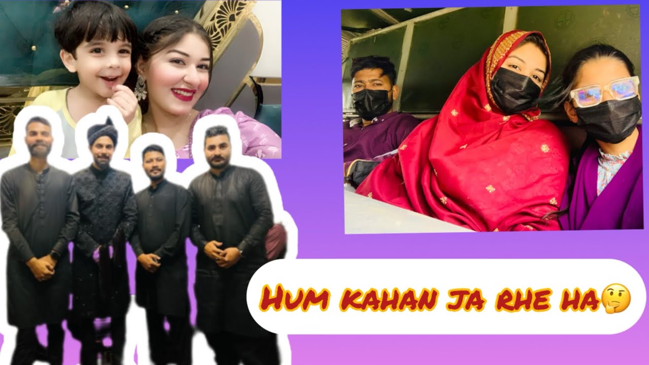 Hum kahan ja rhe ha 🤔 first time arsal k sth gaye etni dor 🙈 #wasal
