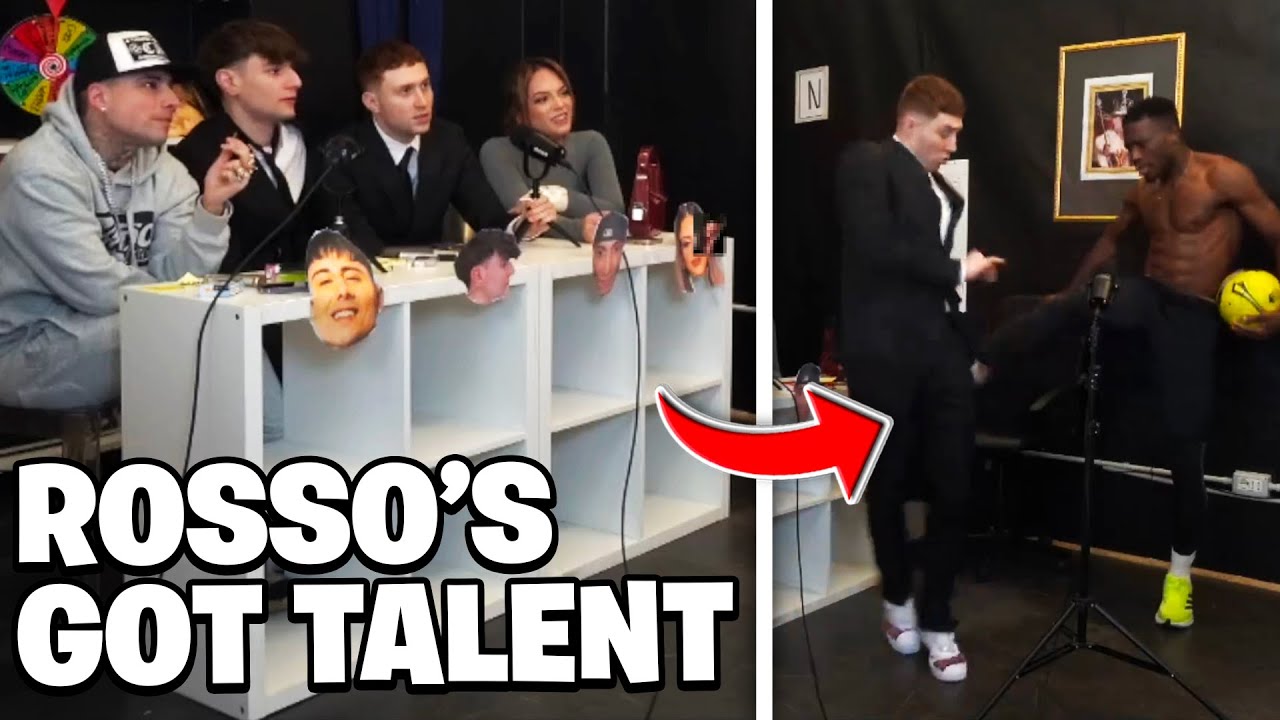 ROSSO'S GOT TALENT (ULTIMA PUNTATA) | Gilbert Nana IMPAZZITO