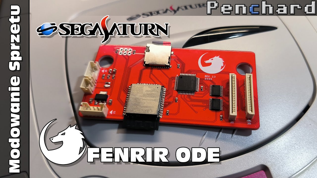 Sega Saturn - Fenrir ODE (montaż, testy)