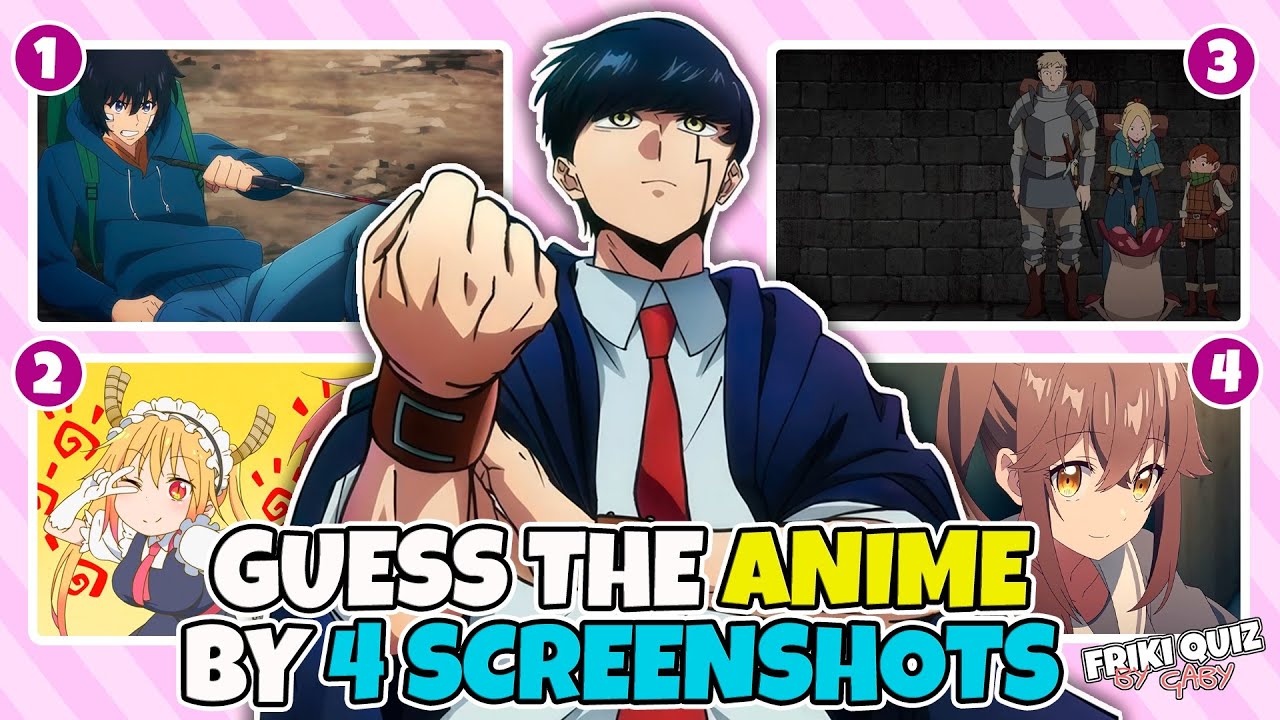 GUESS THE ANIME BY 4 SCREENSHOTS | ANIME QUIZ | 30 ANIMES