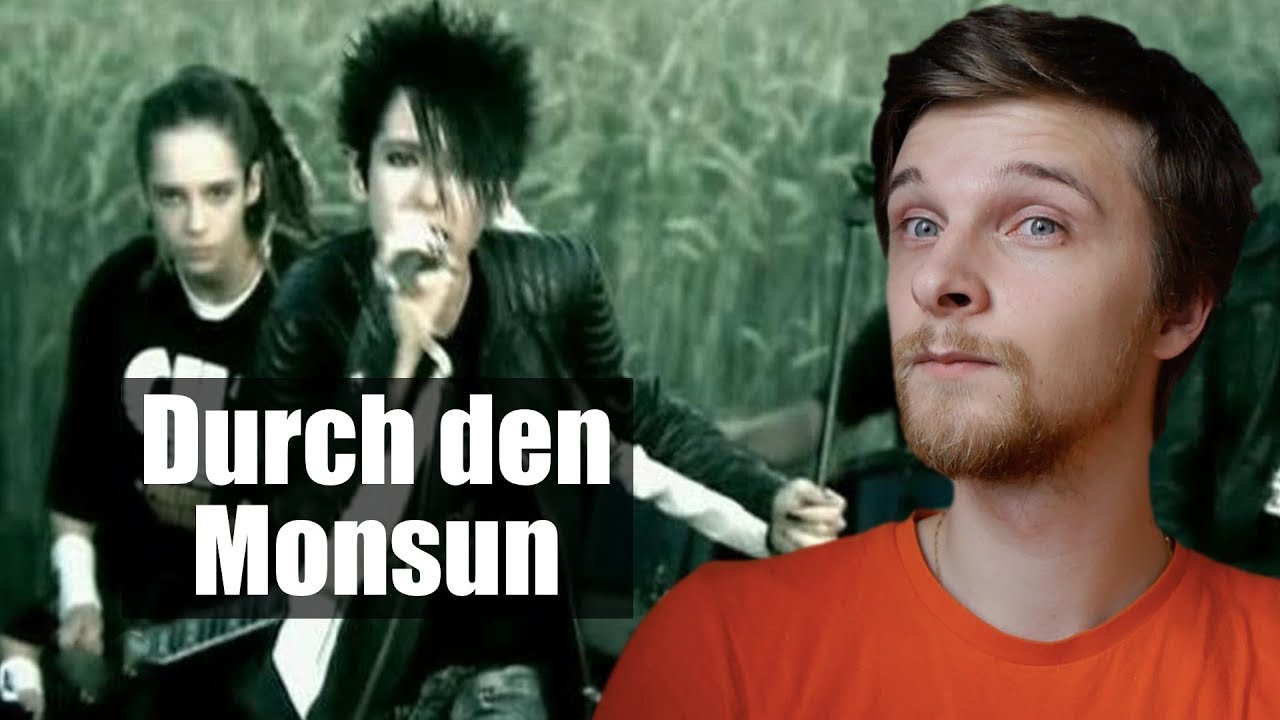 Tokio Hotel - Durch den Monsun, перевод и подробрый разбор текста | Учим немецкий с песней #31