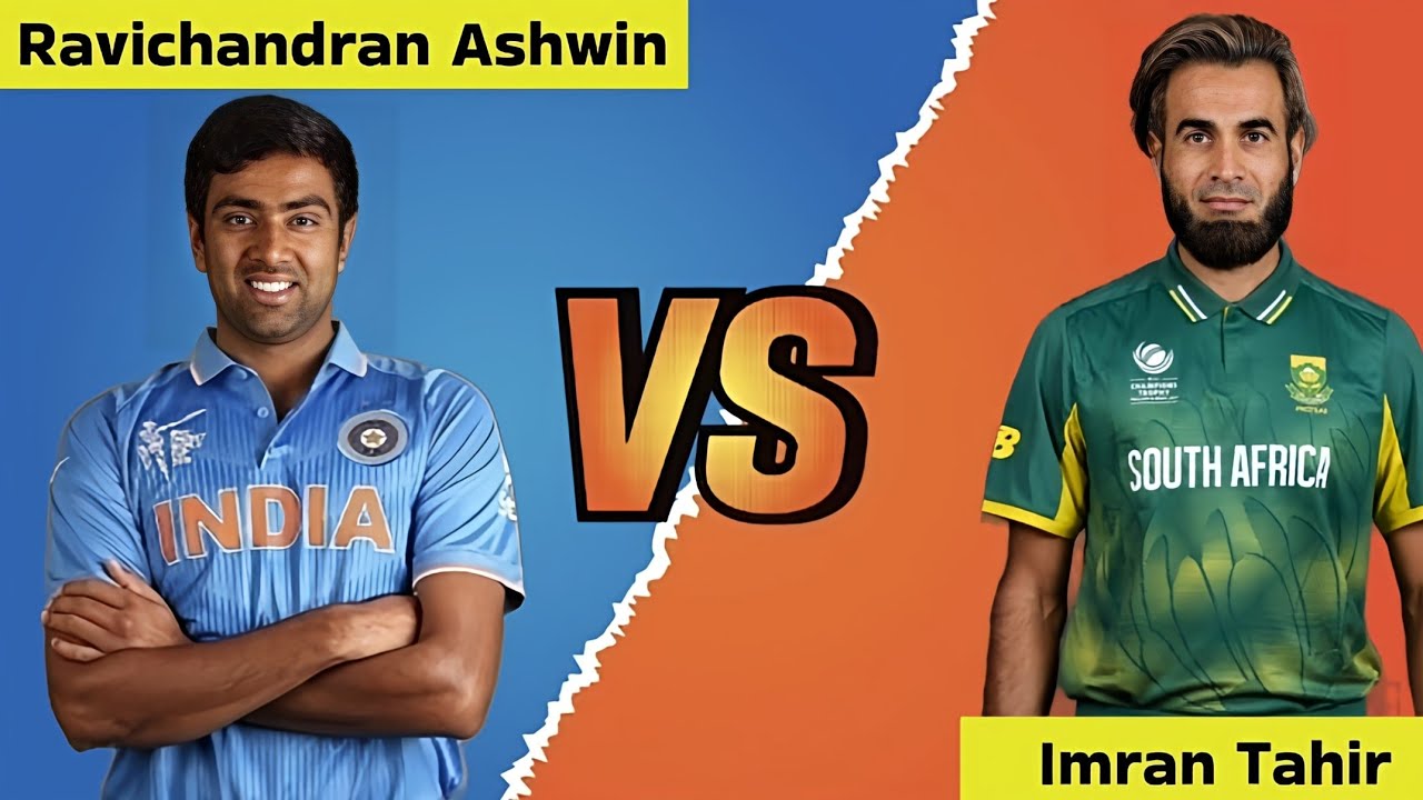 Ashwin vs Imran Tahir | ODI Career Comparison | Kaun Behtar Spinner? #ODI #icc #cricket  