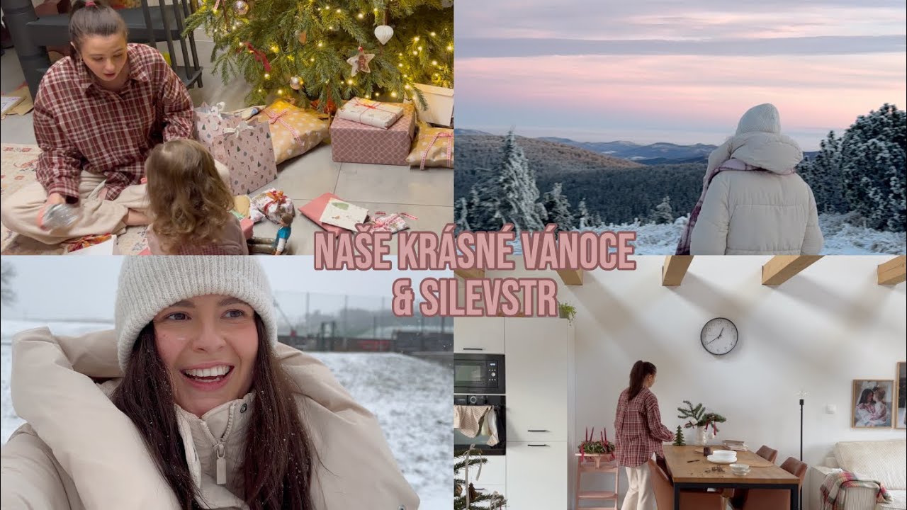 VLOG | Náš krásný prosinec, Vánoce i Silvestr! ✨