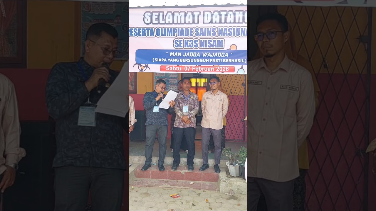 Pengumuman Juara OSN tingkat K3S Nisam