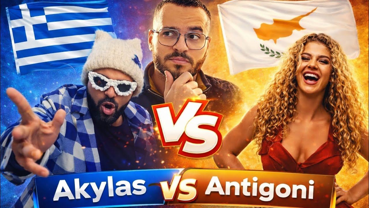 Akylas Ferto vs Antigoni Jalla REACTION. Which song is more likely to win? #eurovision2026 #reaction