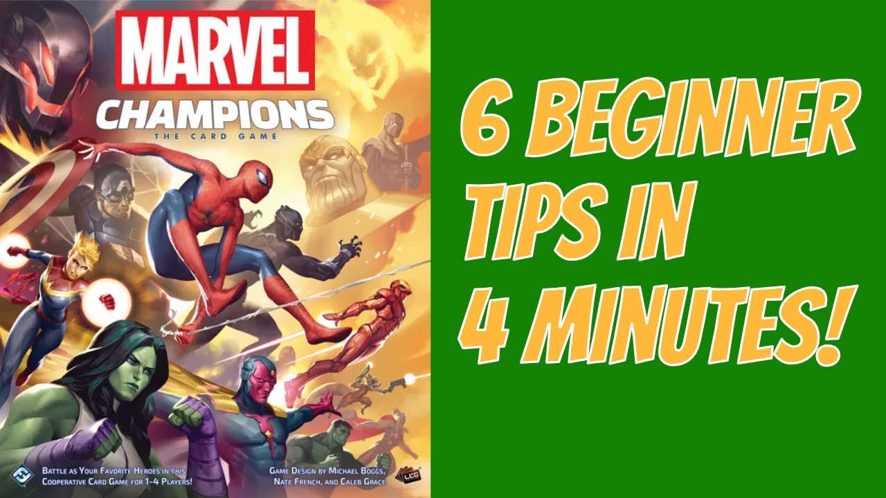 Marvel Champions the card game | 6 beginner tips in 4 minutes