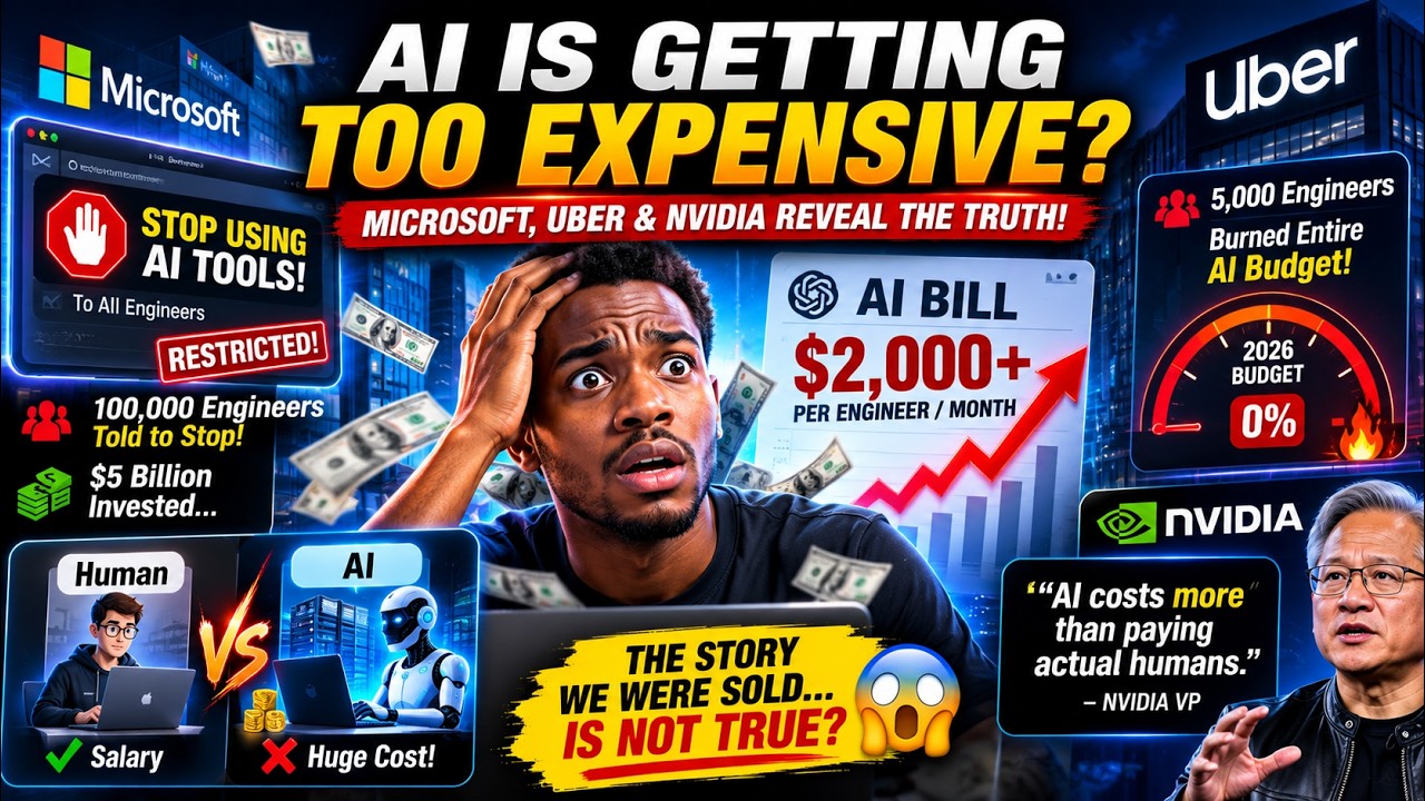AI Is Getting Too Expensive? Microsoft, Uber & NVIDIA Reveal the Truth