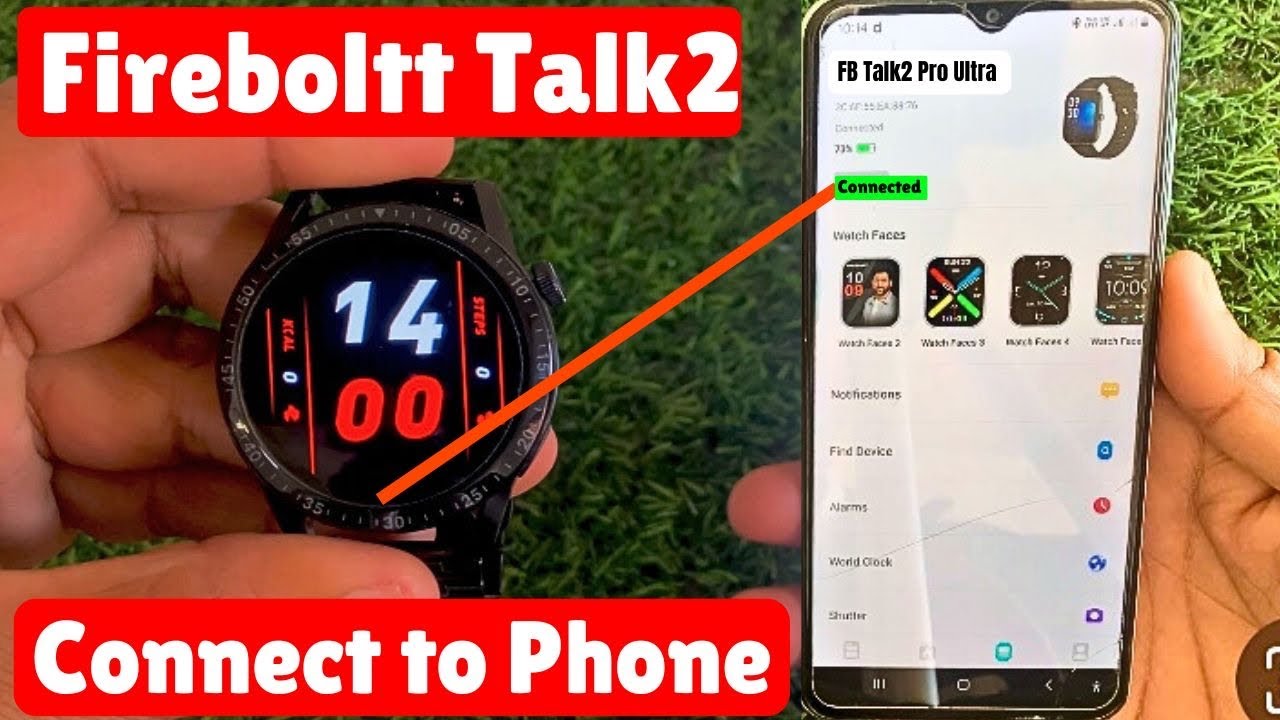 How to connect fireboltt talk 2 pro ultra smartwatch to phone | fire boltt talk 2 pro ultra setup
