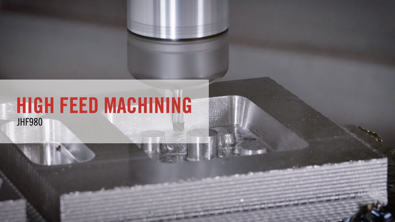 JHF980 - Maximized high feed machining |&nbsp;Seco Tools