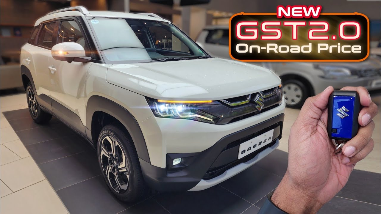 Maruti Suzuki Brezza 2025 ZXi+ Top Model with New On-Road Price List GST2.0