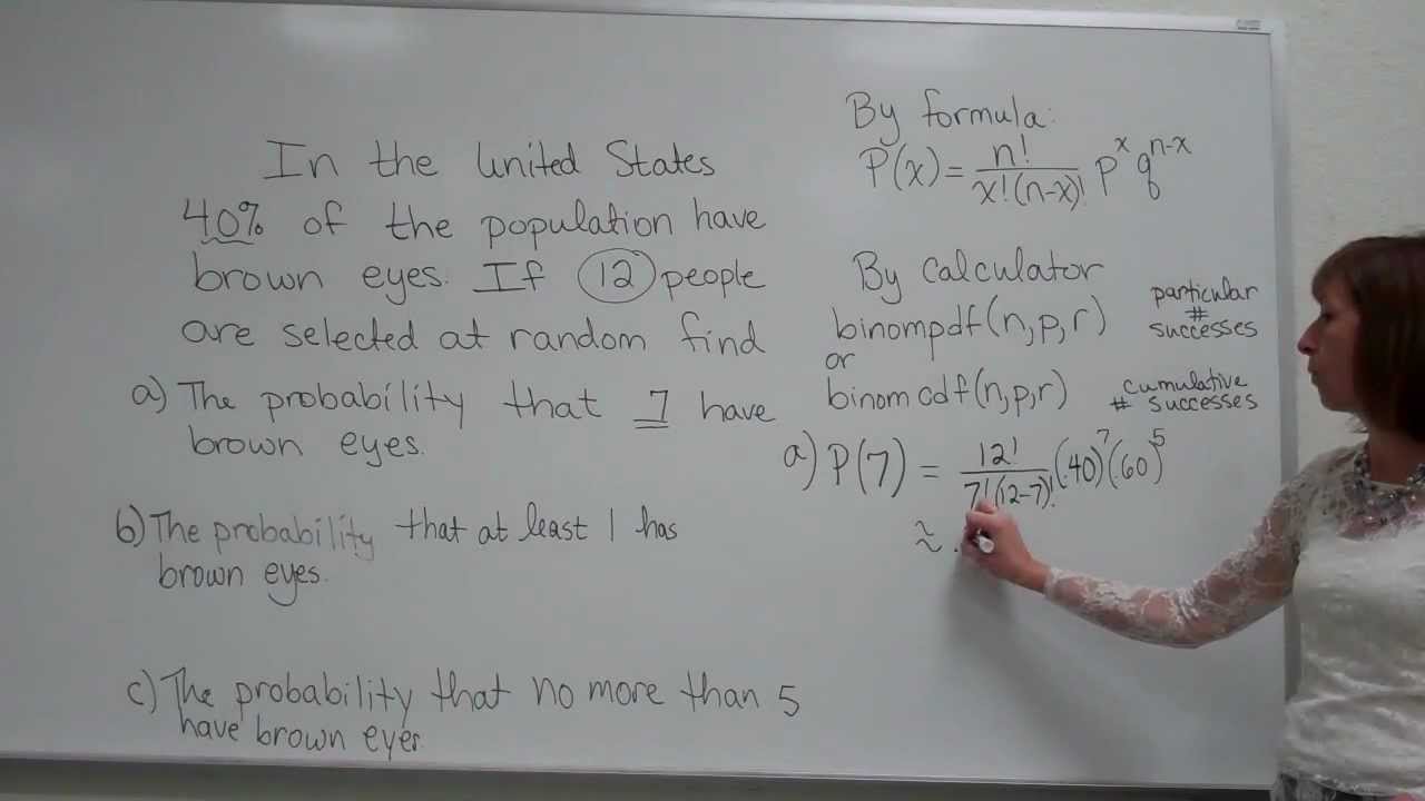 Binomial Probability Example