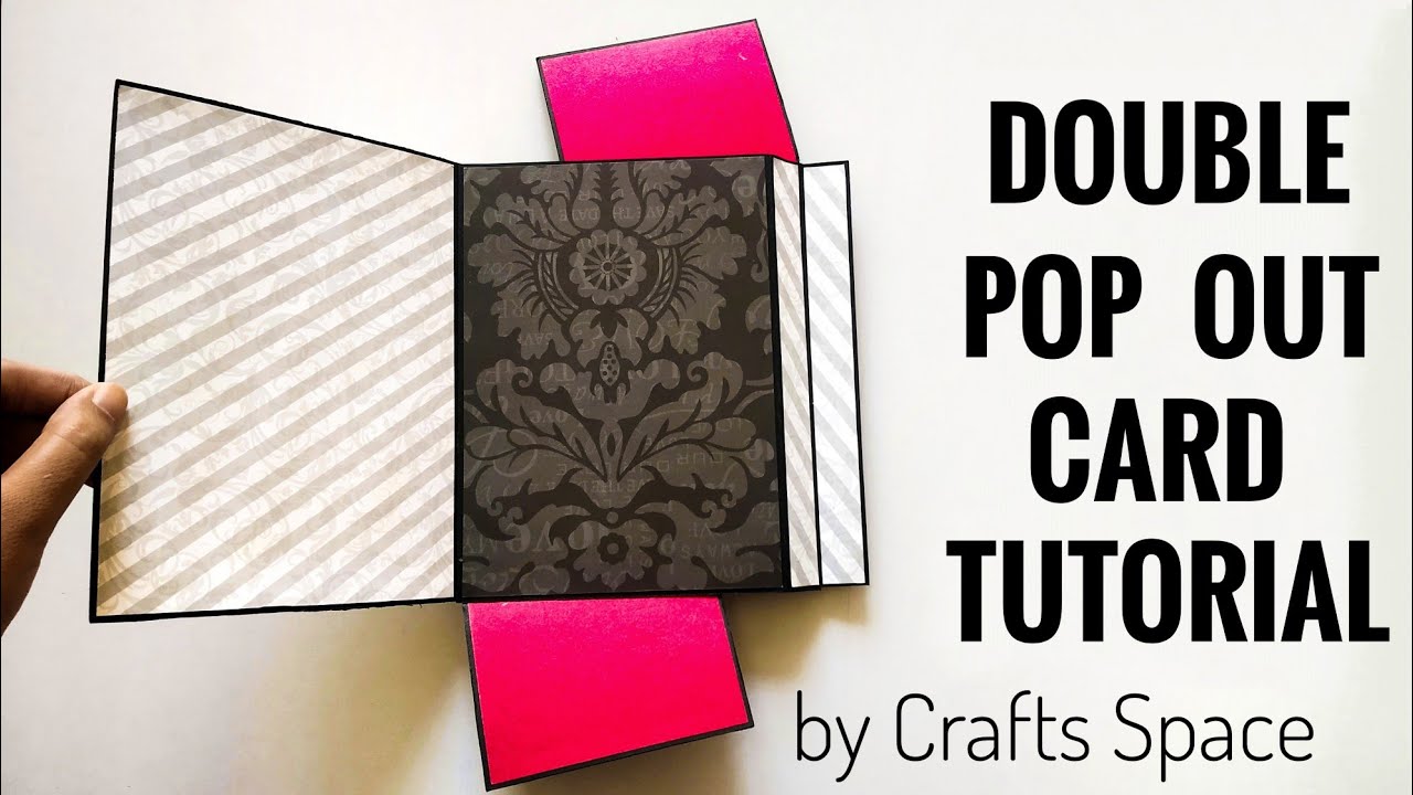 Double Pop Out Card Tutorial | Easy Pop Up Cards | Scrapbook Card Ideas | Interactive Card Ideas