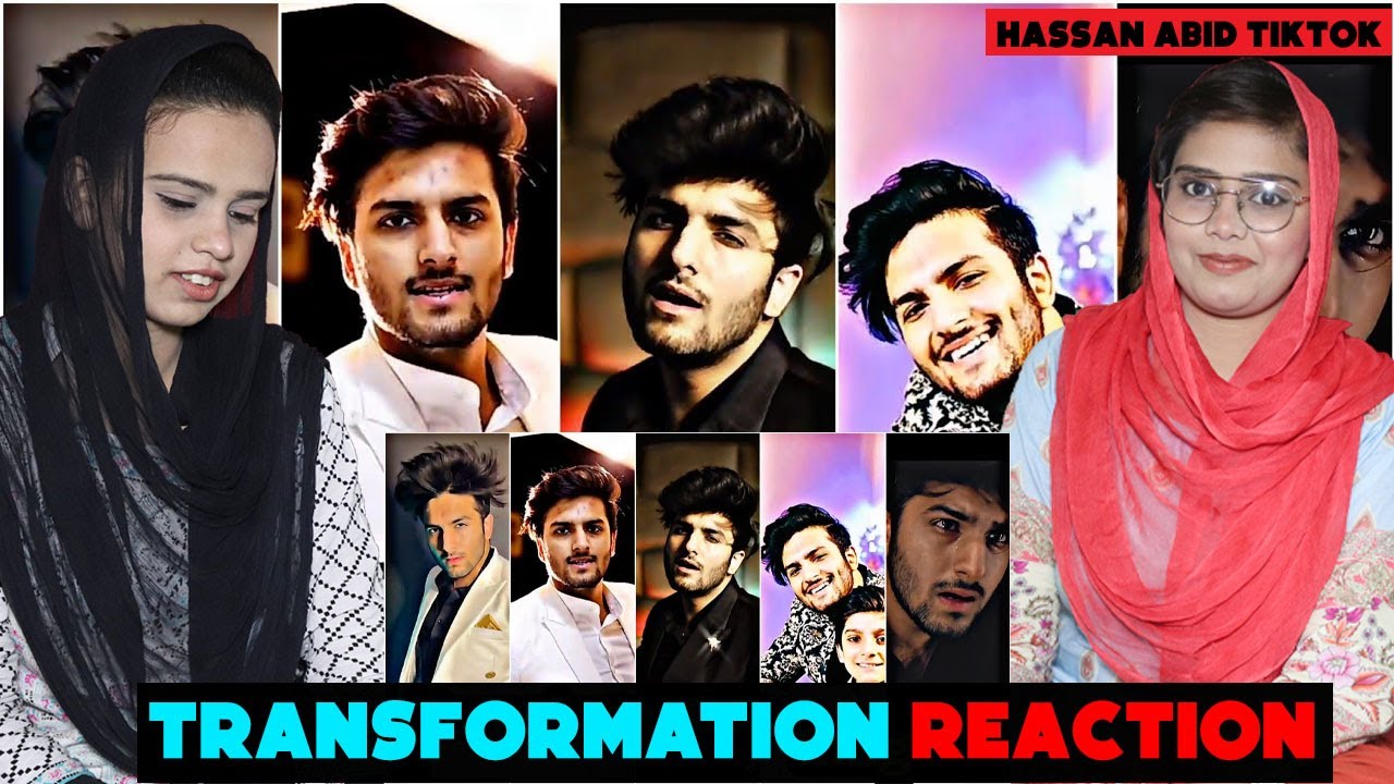 Pakistani Girls React to Hassan Abid's Transformation Tiktok Videos | Funkariyaan