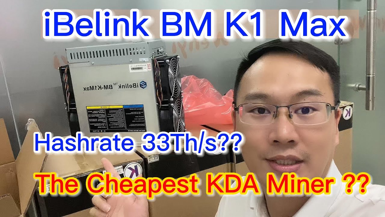 The cheapest KDA miner? iBelink BM-K1 Max #ibelink #k1max #KA3