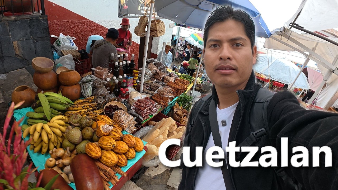 Esto hay en el Mercado de CUETZALAN Puebla