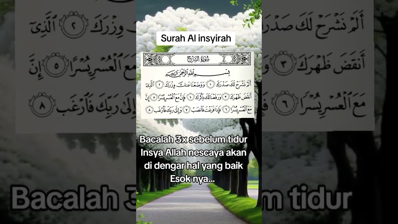 AL INSYIRAH #amalan #penghapusdosa