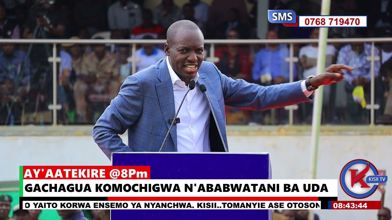 GACHAGUA KOMOCHIGWA N'ABABWATANI BA UDA
