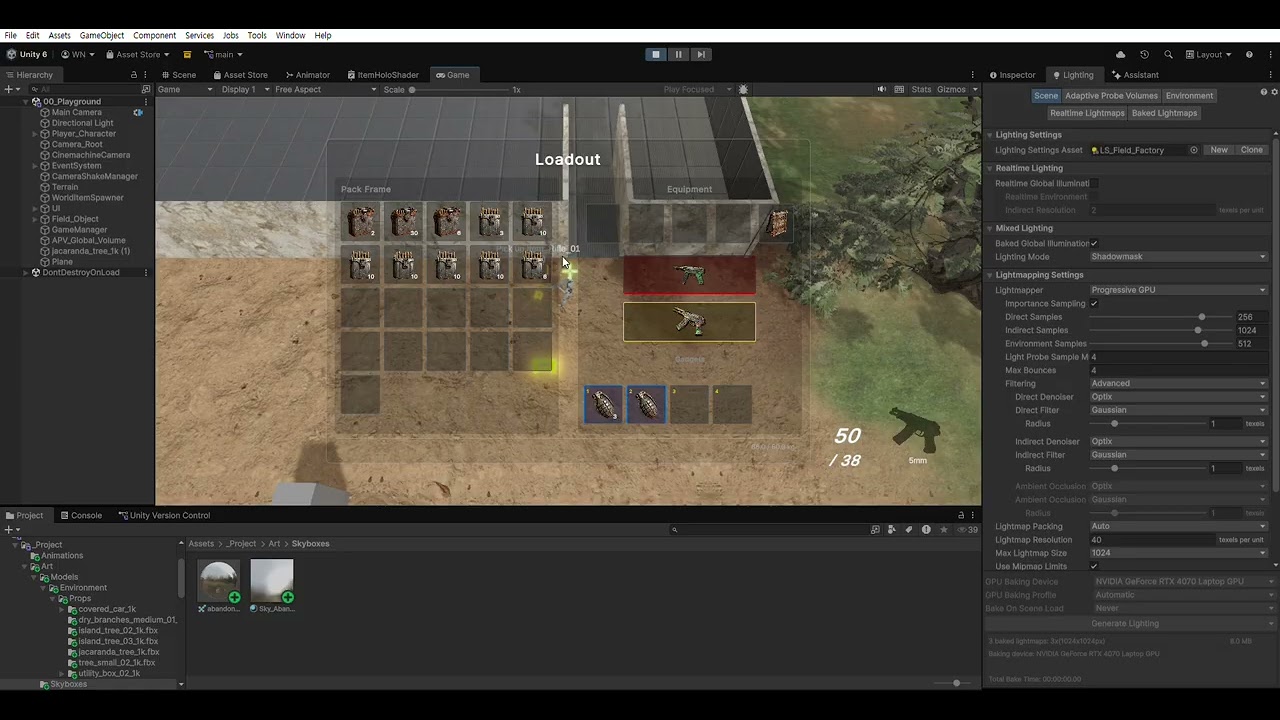 [1인 게임 개발] Project Adhokin D+7